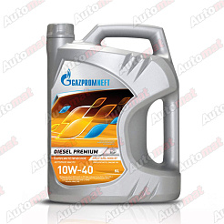 Масло моторное полусинтетическое Gazpromneft Diesel Premium 10W-40 CL-4/SL E7, 4л